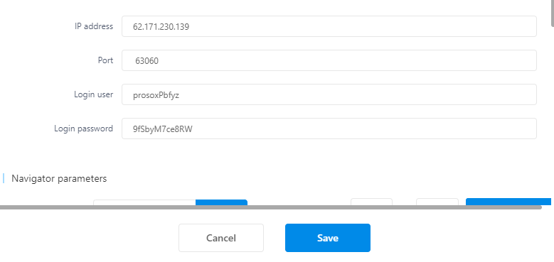 Connecting an ISP in MULogin