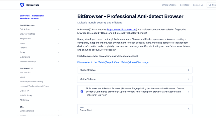 Using BitBrowser