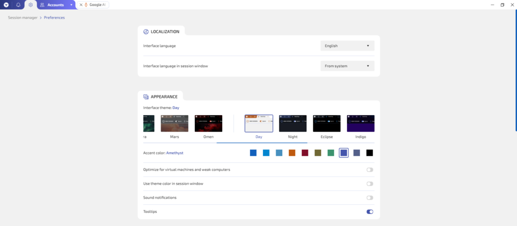 First steps: how to configure Linken Sphere